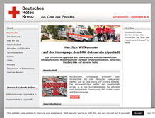 Tablet Screenshot of drk-lippstadt.org